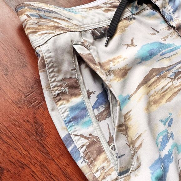 AFTCO Mens Sandbar Board Shorts Fishing Boating Outdoors UFP 50 Stretchy Sz 38 - Picture 4 of 15